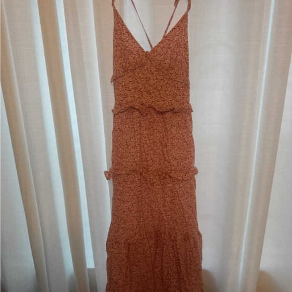 Petal & Pup Pink Floral Maxi Dress - Picture 2 of 3